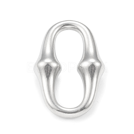 Non-Tarnish 304 Stainless Steel Linking Rings STAS-F287-17P-1