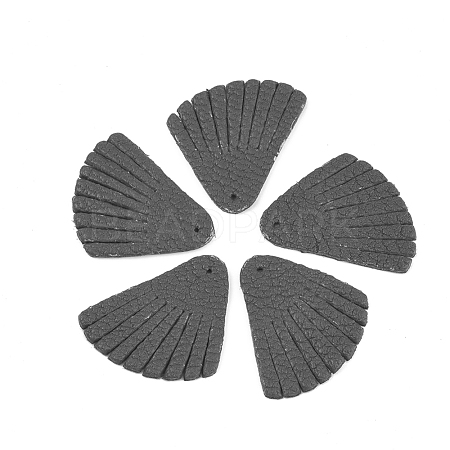 Eco-Friendly Sheepskin Leather Tassel Pendants FIND-T045-07B-02-1