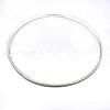 Brass Choker Collar Necklace Making BJEW-F132-02-3