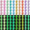 100Pcs 10 Colors Mushroom Luminous Resin Display Decorations RESI-SZ0003-46-1