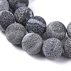 Natural Weathered Agate Beads Strands G-L534-M-10mm-3