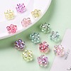 Transparent Acrylic Beads X-TACR-S154-34C-6
