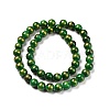 Natural Mashan Jade Beads Strands G-F670-A17-8mm-6