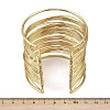 Spring 304 Stainless Steel Open Bangles for Women BJEW-K288-02A-G-2