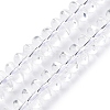 Transparent Glass Beads Strands GLAA-N001-62B-1