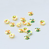 Ornament Accessories Disc Plastic Paillette Beads X-PVC-R013-10mm-0520-1