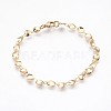 Ion Plating(IP) 304 Stainless Steel Chain Bracelets BJEW-P236-08G-1