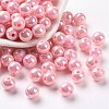Opaque Acrylic Beads X-MACR-S370-D8mm-A01-1