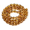 Transparent Glass Beads Strands X-EGLA-N013-T6mm-D16-2