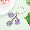 Tortoise Theme Gradient Color & Luminous Resin  Pendant Decoration KEYC-YW00154-07-1