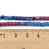 Baking Painted Synthetic Non-magnetic Hematite Beads Strands G-C136-G01-01-4