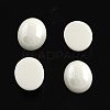 Pearlized Plated Opaque Glass Cabochons PORC-S804-8x10-M-2