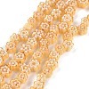 Handmade Millefiori Glass Bead Strands LAMP-J035-4mm-2