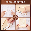 2 Sets Removable Plastic & Traceless Glue Hook and Loop Fastener DIY-CN0003-17A-5