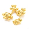 Rack Plating Brass Sun Dangle Stud Earrings EJEW-A028-13G-2