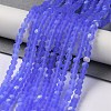 Transparent Glass Beads Strands X1-EGLA-A034-T4mm-MB14-2