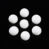 Opaque Solid Color Glass Beads GLAA-N007-10mm-A06-1