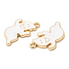 Halloween Alloy Enamel Pendants ENAM-K069-07E-G-2