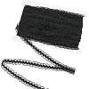25M Nylon Elastic Pleated Lace Trim OCOR-CY0001-13B-1