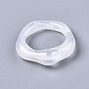 Transparent Resin Finger Rings RJEW-T013-001-D01-4