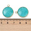 Natural & Synthetic Mixed Gemstone Pendants KK-R225-01G-4