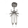 Alloy Enamel European Dangle Pendants PALLOY-J700-02AS-2