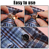 Zinc Alloy Enamel Cufflinks BUTT-GL0001-11-4