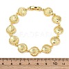 Brass Link Bracelets for Women BJEW-H209-01B-G-5