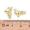 Rack Plating Alloy Charms PALLOY-N155-88-RS-4