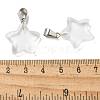 Synthetic Quartz Crystal Pendants G-B127-12P-05-3