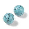 Synthetic Turquoise No Hole Sphere Beads G-K353-04B-12-2