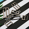 Zinc Alloy Buckles PALLOY-TA0002-16-12