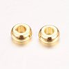 Real 18K Gold Plated Brass Spacer Beads X-KK-E702-14G-NF-1