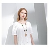 Undyed Wood Big Pendants WOOD-PH0008-35-7