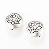 Tibetan Style Alloy Beads TIBEB-Q067-08AS-NR-1