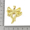 Brass Micro Pave Cubic Zirconia Pendants KK-E111-16G-3