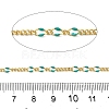Brass Enamel Figaro Chains CHC-L053-09G-03-3