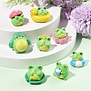1Set Resin Frog Display Decoration AJEW-FS0001-24-8