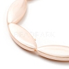 Electroplated Shell Pearl Beads Strands BSHE-G027-10-3