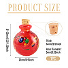 Handmade Lampwork Perfume Bottle Pendants LAMP-TADJ0001-05C-3