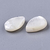Natural White Shell Mother of Pearl Shell Beads X-SHEL-R047-17-2