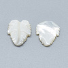 Natural White Shell Mother of Pearl Shell Cabochons SSHEL-S260-103D-2