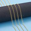 Brass Twisted Chains CHC-Q001-02G-7