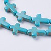 Synthetic Turquoise Beads Strands G-E456-15A-12x16m-3