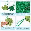 20Pcs 4 Styles Saint Patrick's Day Foam Pendant Decorations FIND-TA0010-96B-4