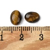 Natural Tiger Eye Cabochons G-A094-01B-09-3