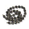 Natural Larvikite Beads Strands G-K387-A02-02-4