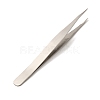 Tarnish Resistant 430 Stainless Steel Beading Tweezers X-TOOL-R017-02-2