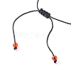 Adjustable Nylon Thread Braided Bead Bracelets Sets BJEW-JB06442-10