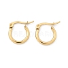 Ion Plating(IP) 304 Stainless Steel Hoop Earrings EJEW-N0016-11G-A-3